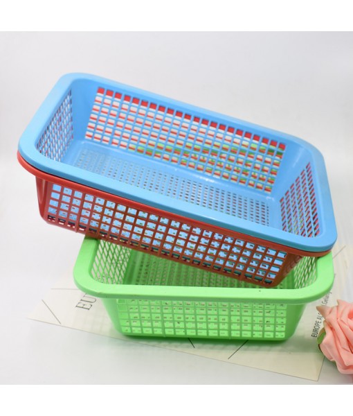 Rectangular Plastic Rice Washing Sieve, Vegetable Washing, Drainage Basket, Rice Basket, Rice Washing Machine, Rice Basket, One Yuan, Two Yuan Store, Department Store