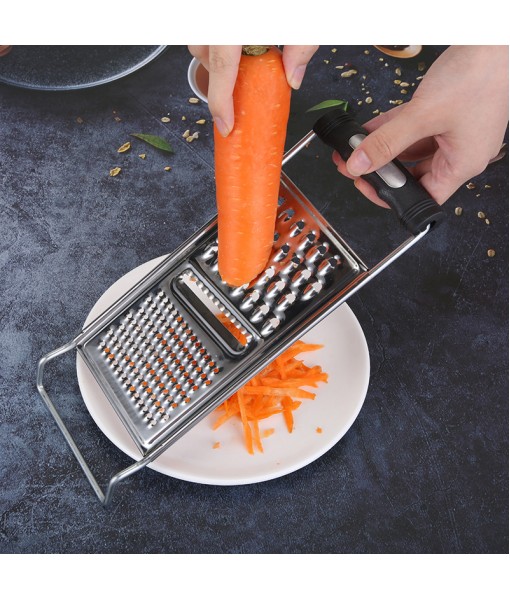 Kitchen Tools, Vegetable Cutter, Stainless Steel Potato Shredder, Carrot And Potato Chip Slicer, Melon And Fruit Shredder