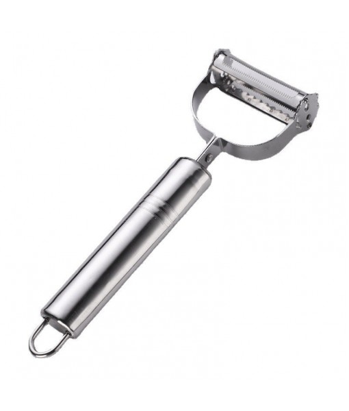 Dual Purpose Stainless Steel Wire Scraper Peeler Vegetable Potato Shredder Fruit Apple Peeler Tool