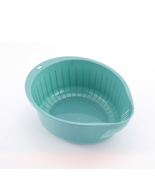 Rice Washing Sieve, Rice Washing Machine, Drainage Basket, Kitchen Supplies, Household Multifunctional Thickened Rice Washing Basin, Plastic Vegetable And Vegetable Washing Basket