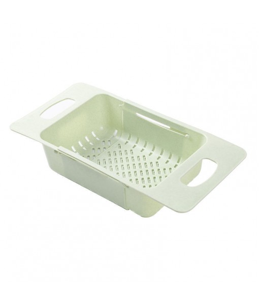 Kitchen Sink With Retractable Drainage Basket, Multifunctional Fruit And Vegetable Cleaning Basket, Drainage Bowl And Dish Rack, Plastic Sink, Vegetable Washing Basin