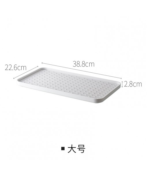 Drainage Tray For Household Living Room, Double-Layer Tray, Rectangular Tea Tray, Fruit Tray, Creative Drainage Basket 67647